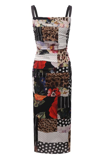 Женское шелковое платье DOLCE & GABBANA, арт. F6P0CT/GDX84