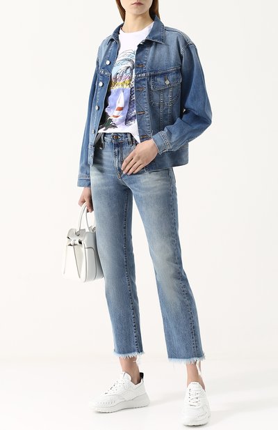 Хлопковая футболка прямого кроя с принтом RALPH LAUREN, арт. 290703069, фото 2