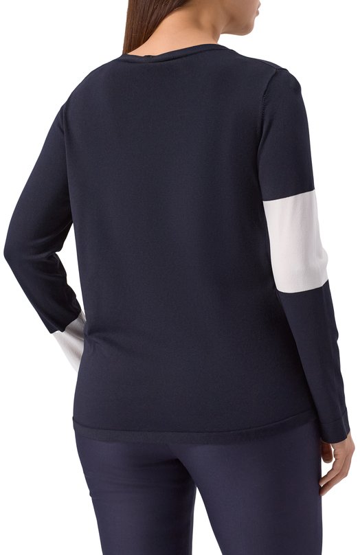 Пуловер из вискозы Persona by Marina Rinaldi INN0CU0 Синий  INN0CU0 Фото 4