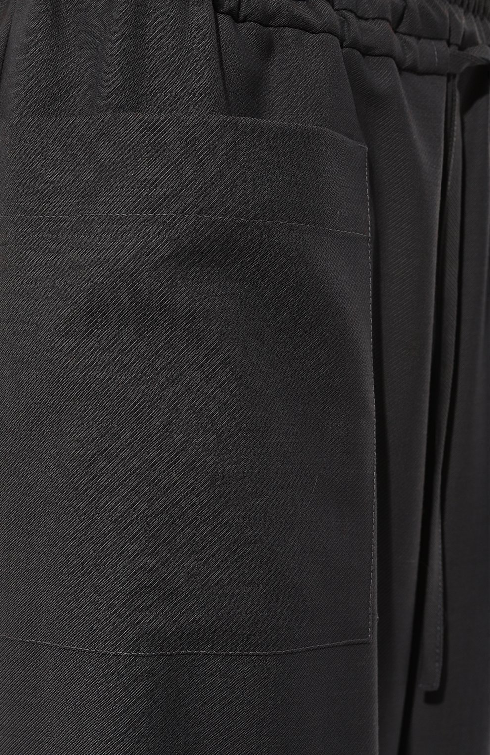 Шерстяные брюки JM STUDIO серого цвета по цене 25970 руб., арт. FW242505, фото 5 Шерстяные брюки JM STUDIO, арт. FW242505, фото 5