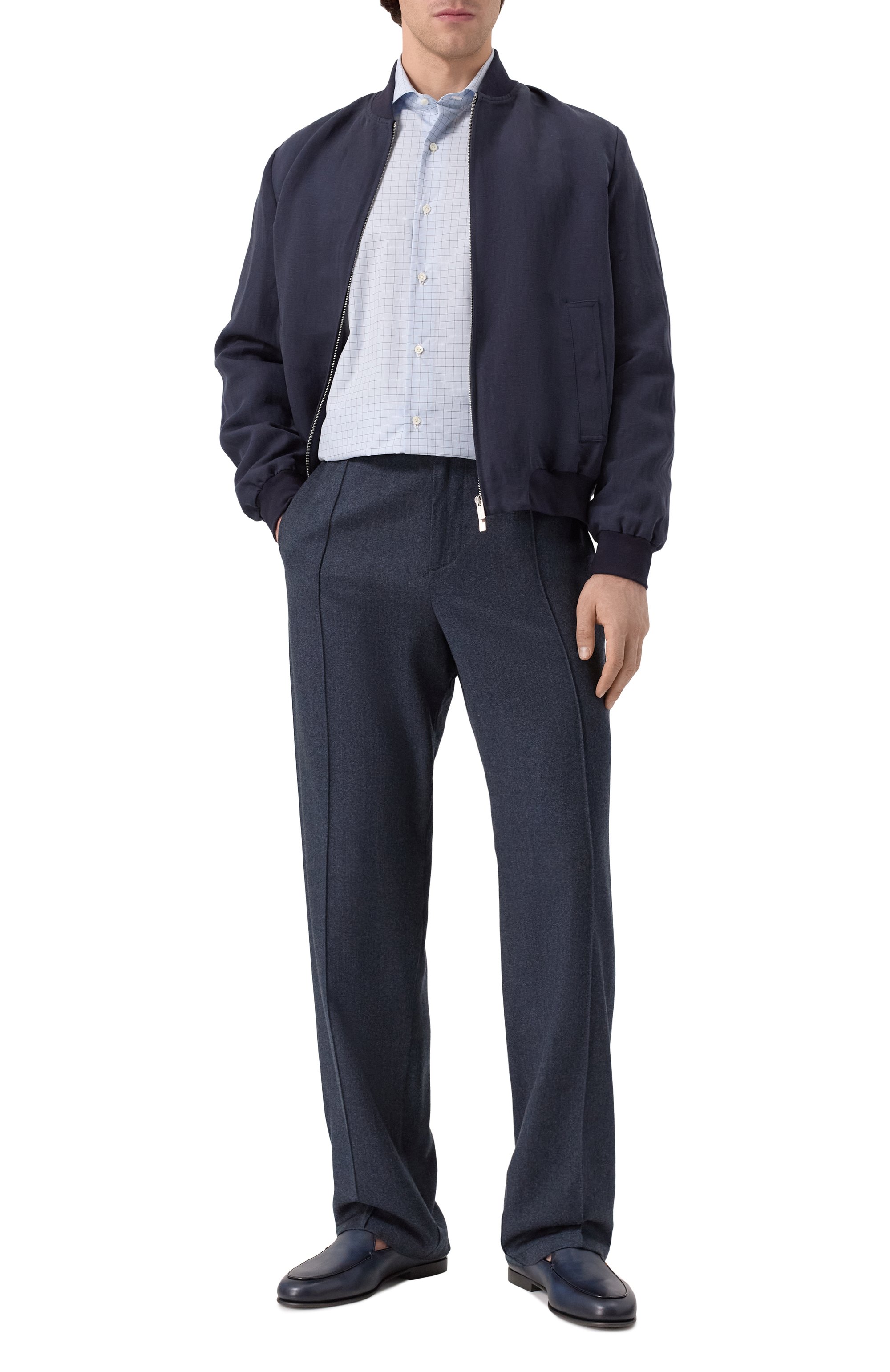 Хлопковая сорочка LUIGI BORRELLI, арт. SR3813, фото 2