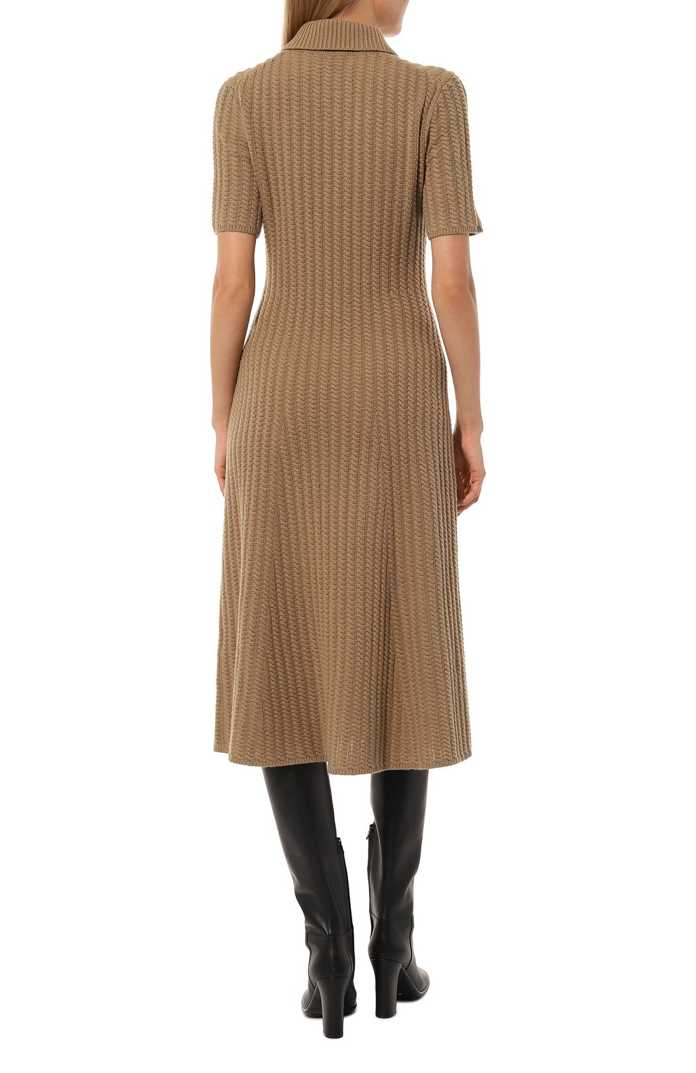Платье из шерсти и кашемира THEORY, арт. M0911705, фото 4