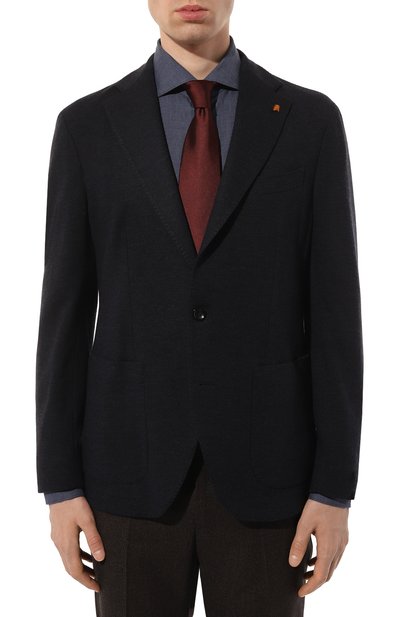 Пиджак из шерсти и хлопка SARTORIA LATORRE, арт. JD74/JG072, фото 4
