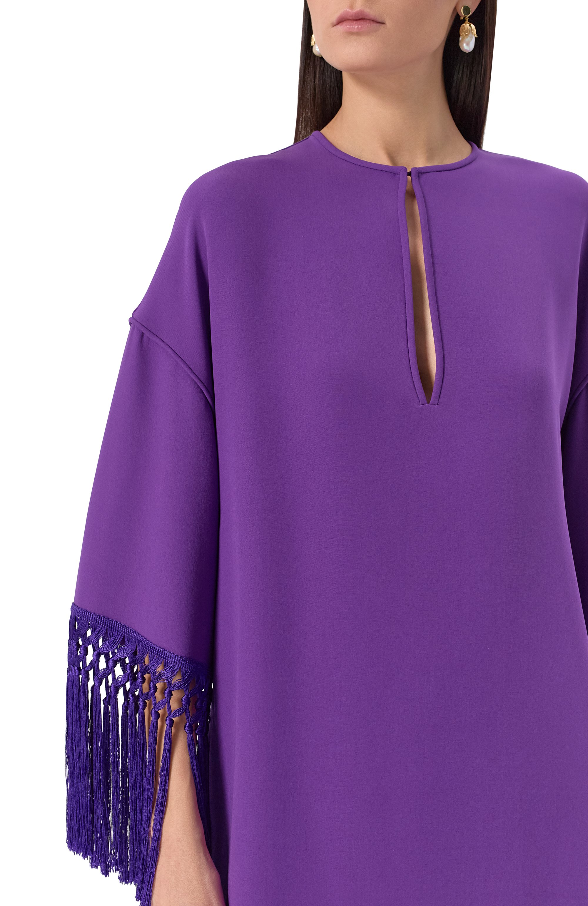 Шелковое платье VALENTINO, арт. 6B3VAEP01MM, фото 5