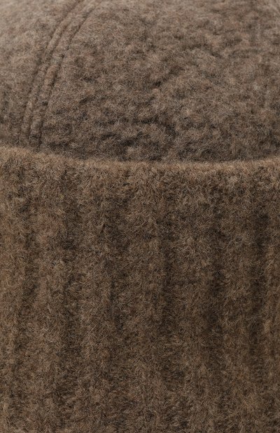 Шерстяная шапка ISABEL BENENATO светло-бежевого цвета по цене 33650 руб., арт. DA13F23, фото 4 Шерстяная шапка ISABEL BENENATO, арт. DA13F23, фото 4