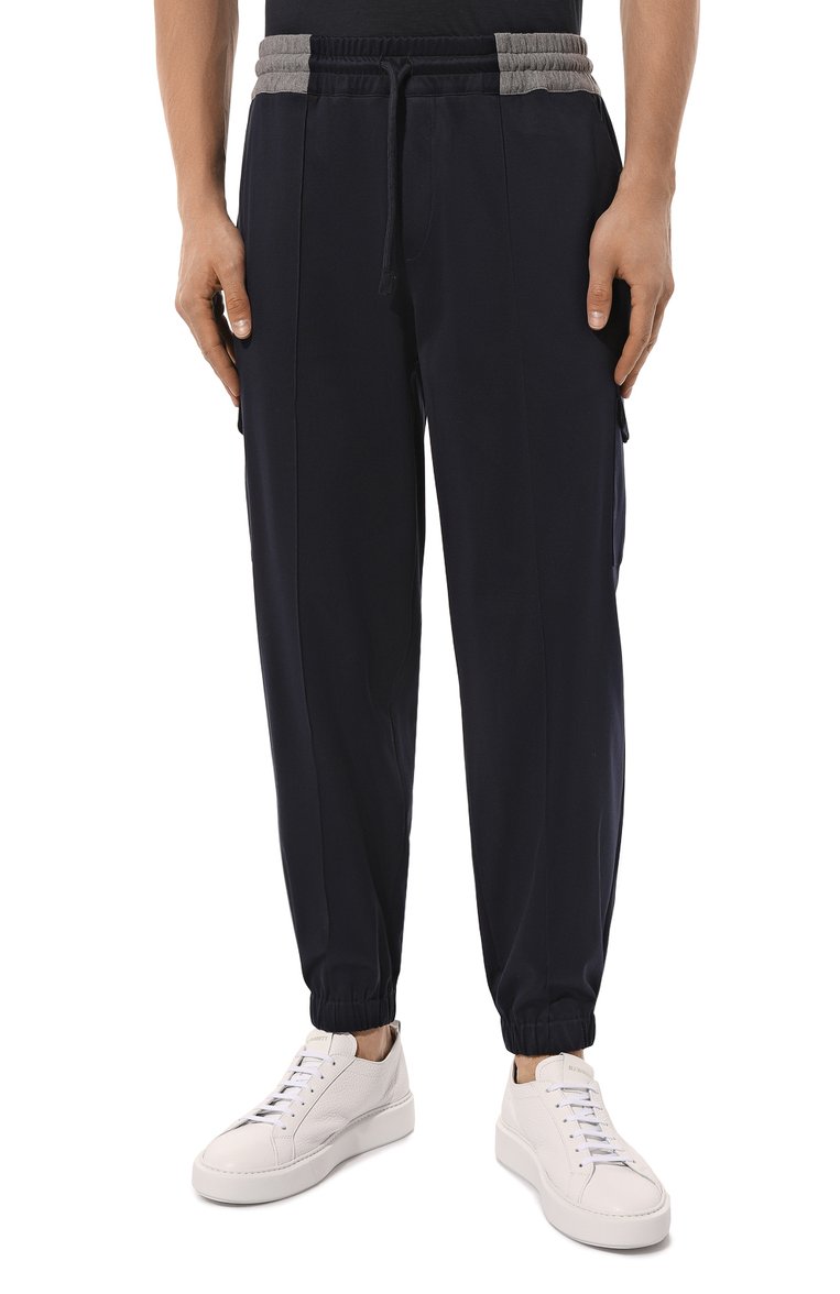 Хлопковые джоггеры ANDREA CAMPAGNA, арт. 76149/80704, фото 4