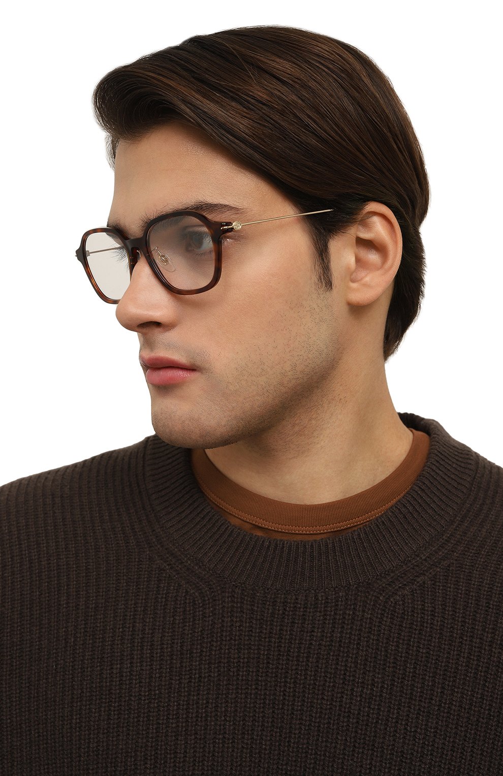 Оправа GUCCI коричневого цвета по цене 36450 руб., арт. GG12770A 002, фото 2 Оправа GUCCI, арт. GG12770A 002, фото 2