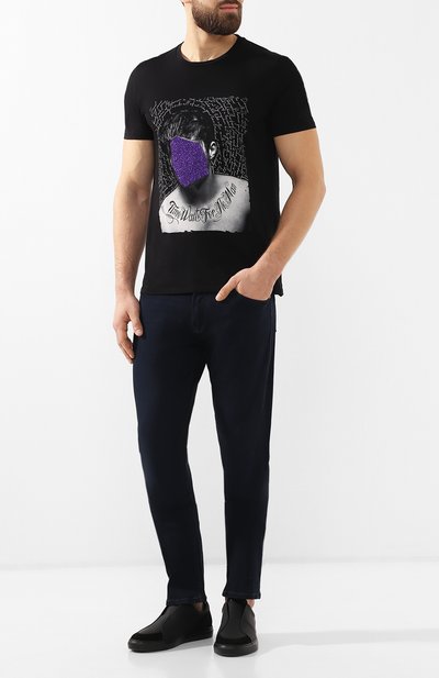 Хлопковая футболка JUST CAVALLI, арт. S01GC0536/N20663, фото 2