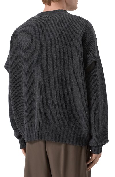 Кардиган из кашемира и шерсти ISABEL BENENATO, арт. UK41S26, фото 4