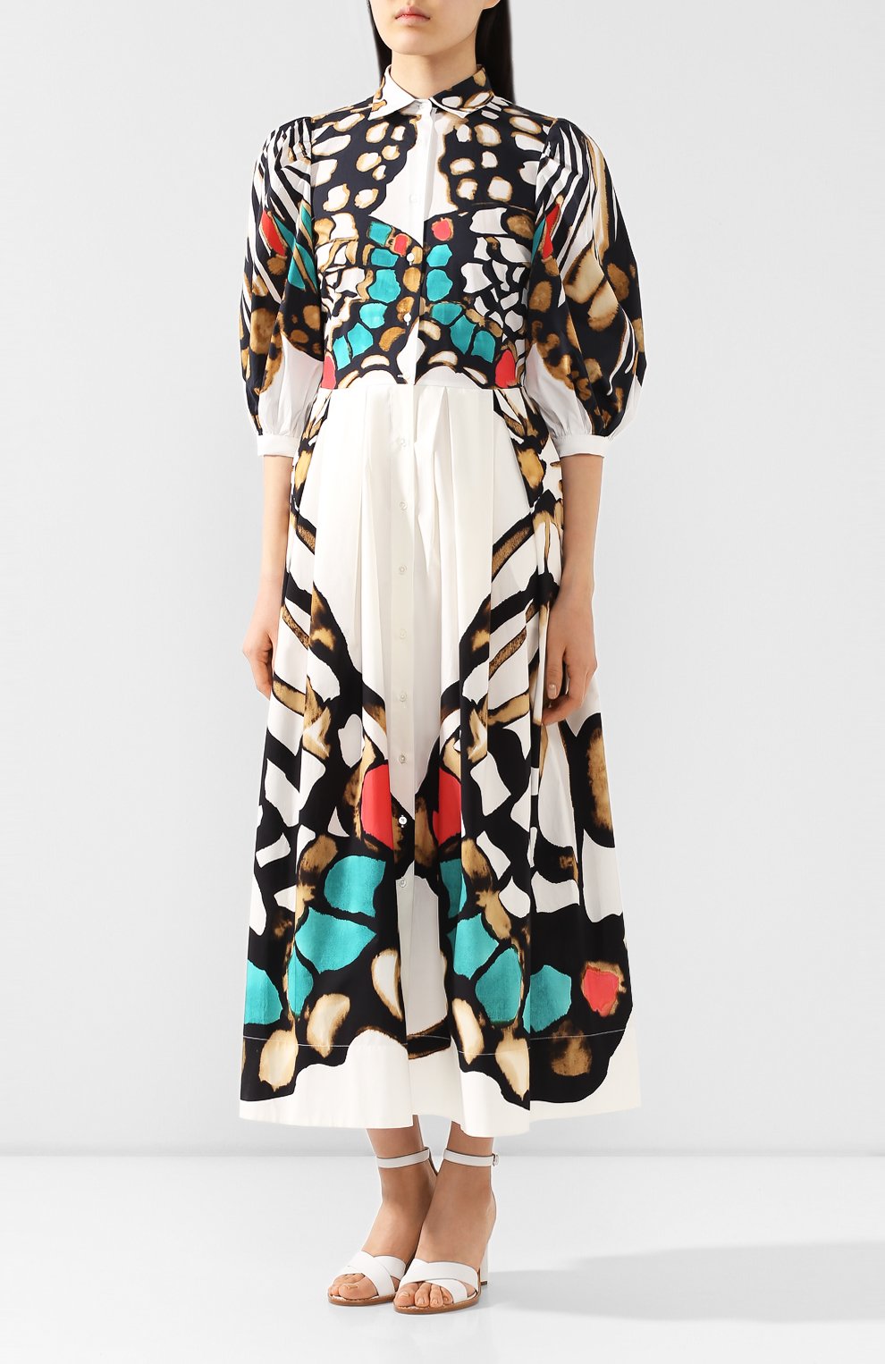 Хлопковое платье SARA ROKA, арт. LEDA95/31-SS2030, фото 3