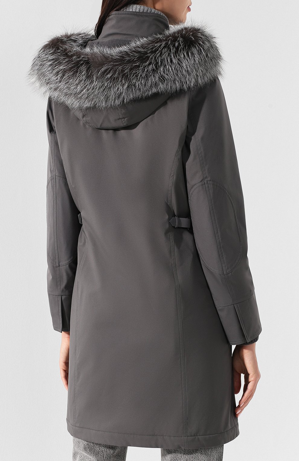 Парка с меховой отделкой LORO PIANA, арт. FAE5502, фото 4