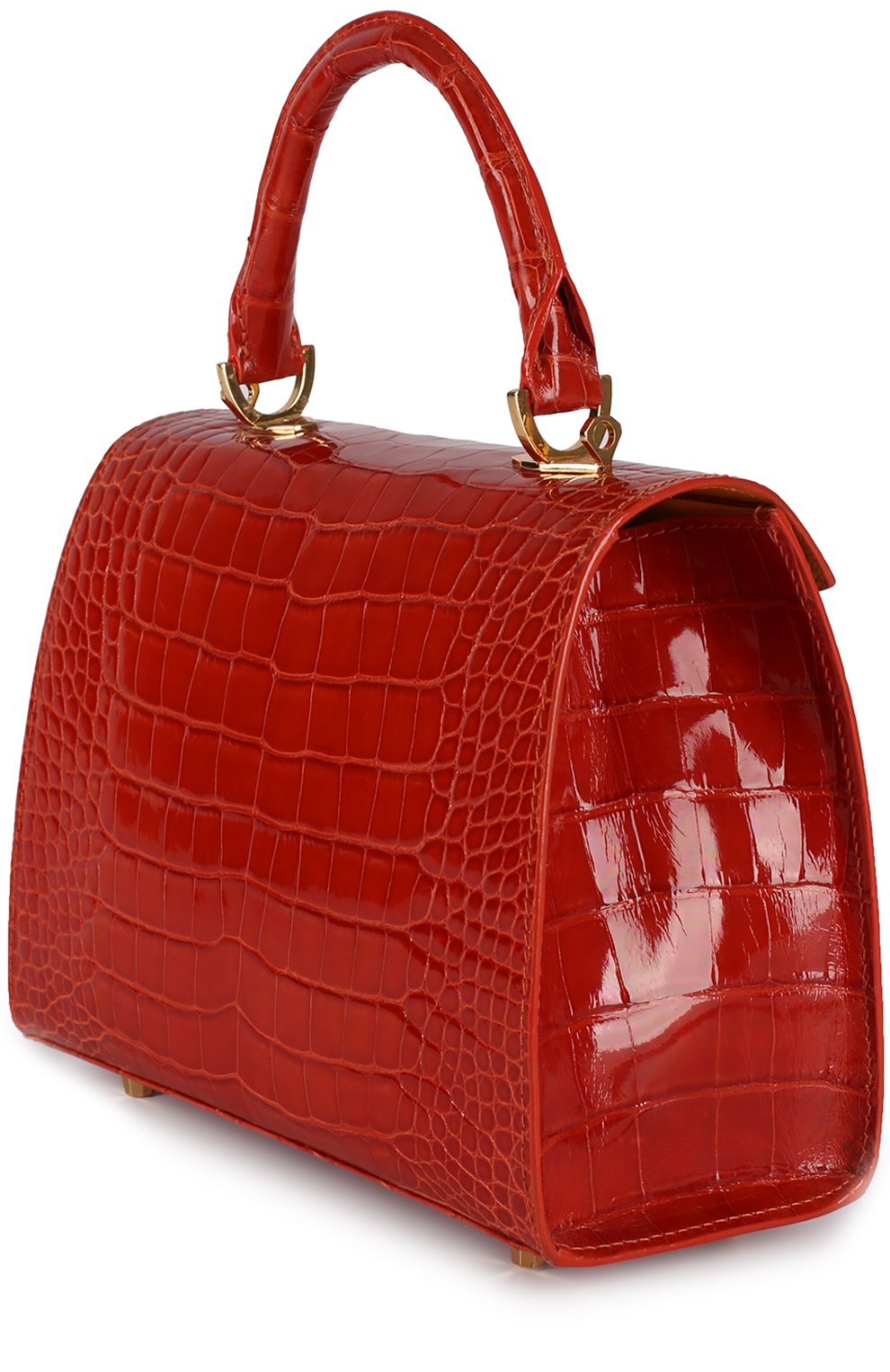 Сумка alla из кожи аллигатора ETHAN K, арт. ALLA 21CM/SANGUINE SHINY, фото 2