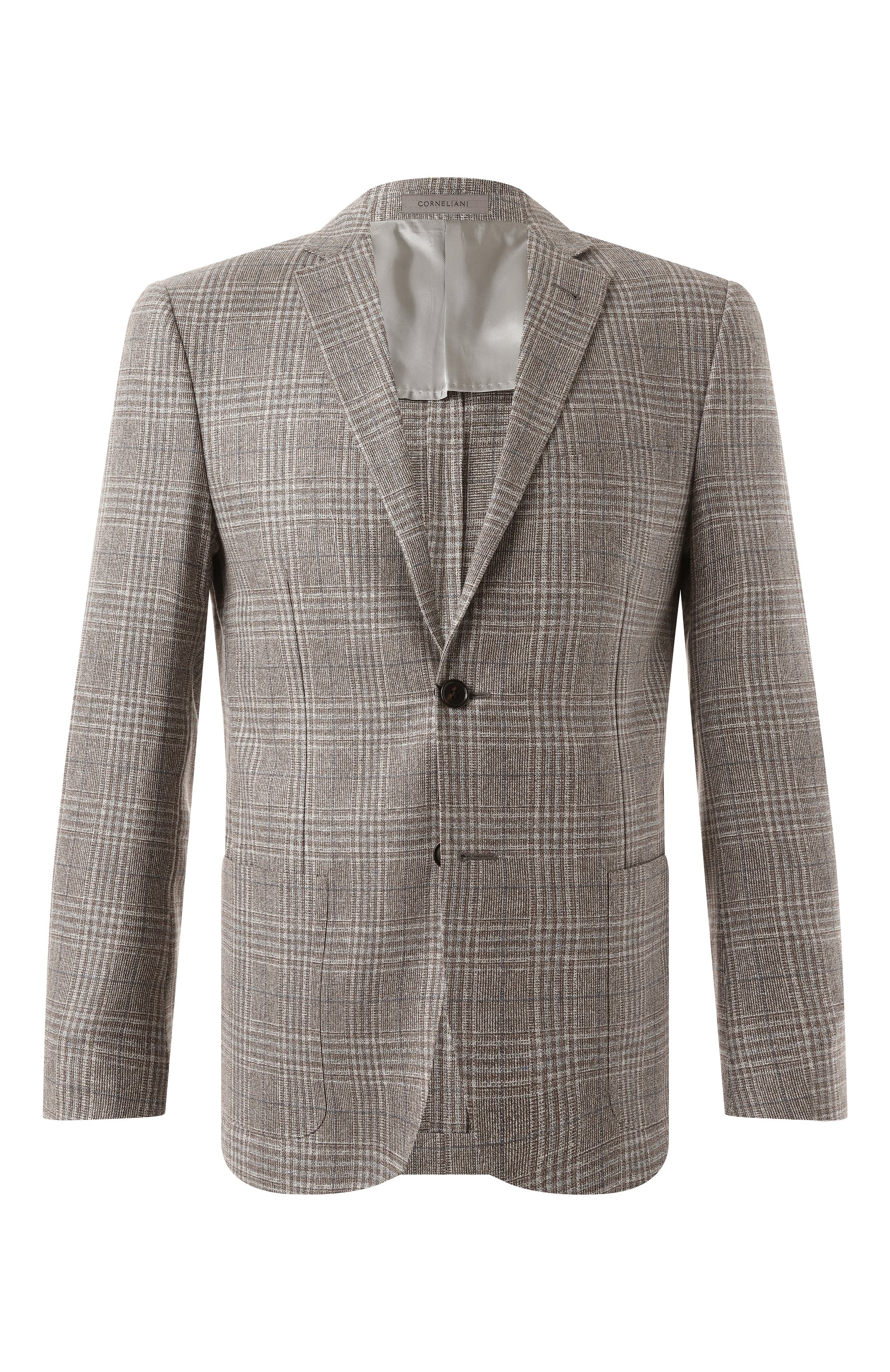 Пиджак из шелка и шерсти CORNELIANI, арт. 25X002-2516215, фото 1