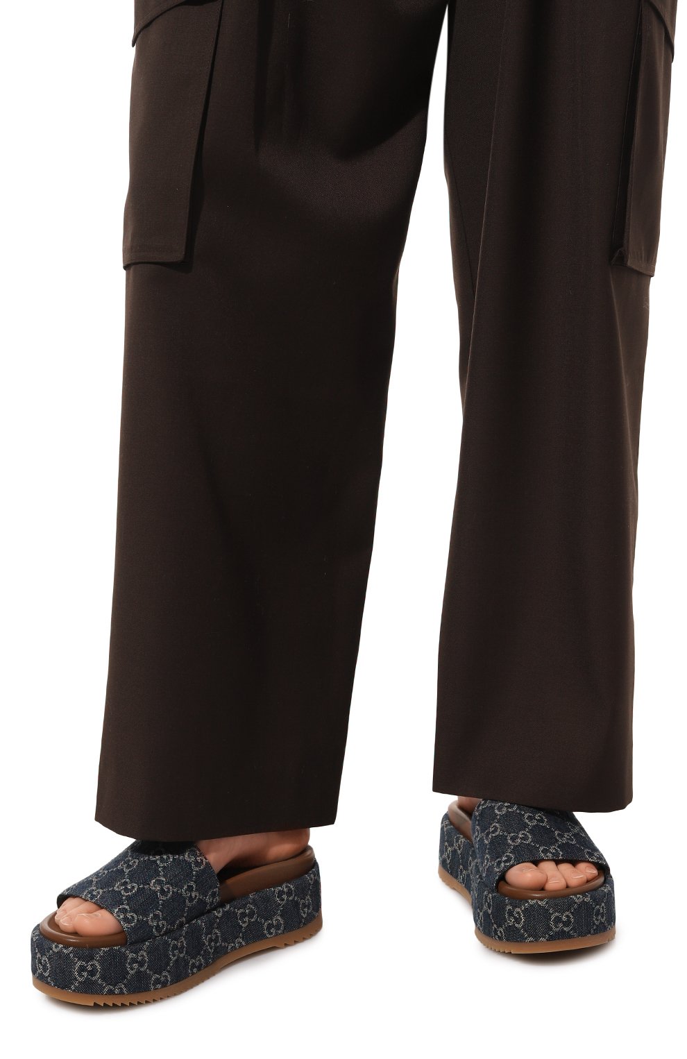 Текстильные сабо GUCCI, арт. 623212 2KQ00, фото 3