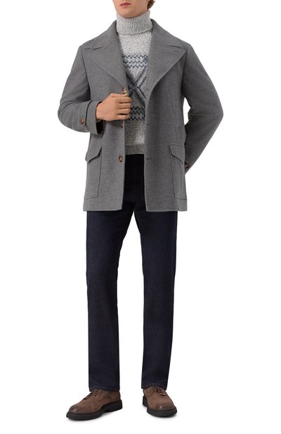 Мужское кашемировое пальто BRUNELLO CUCINELLI, арт. MT4017043