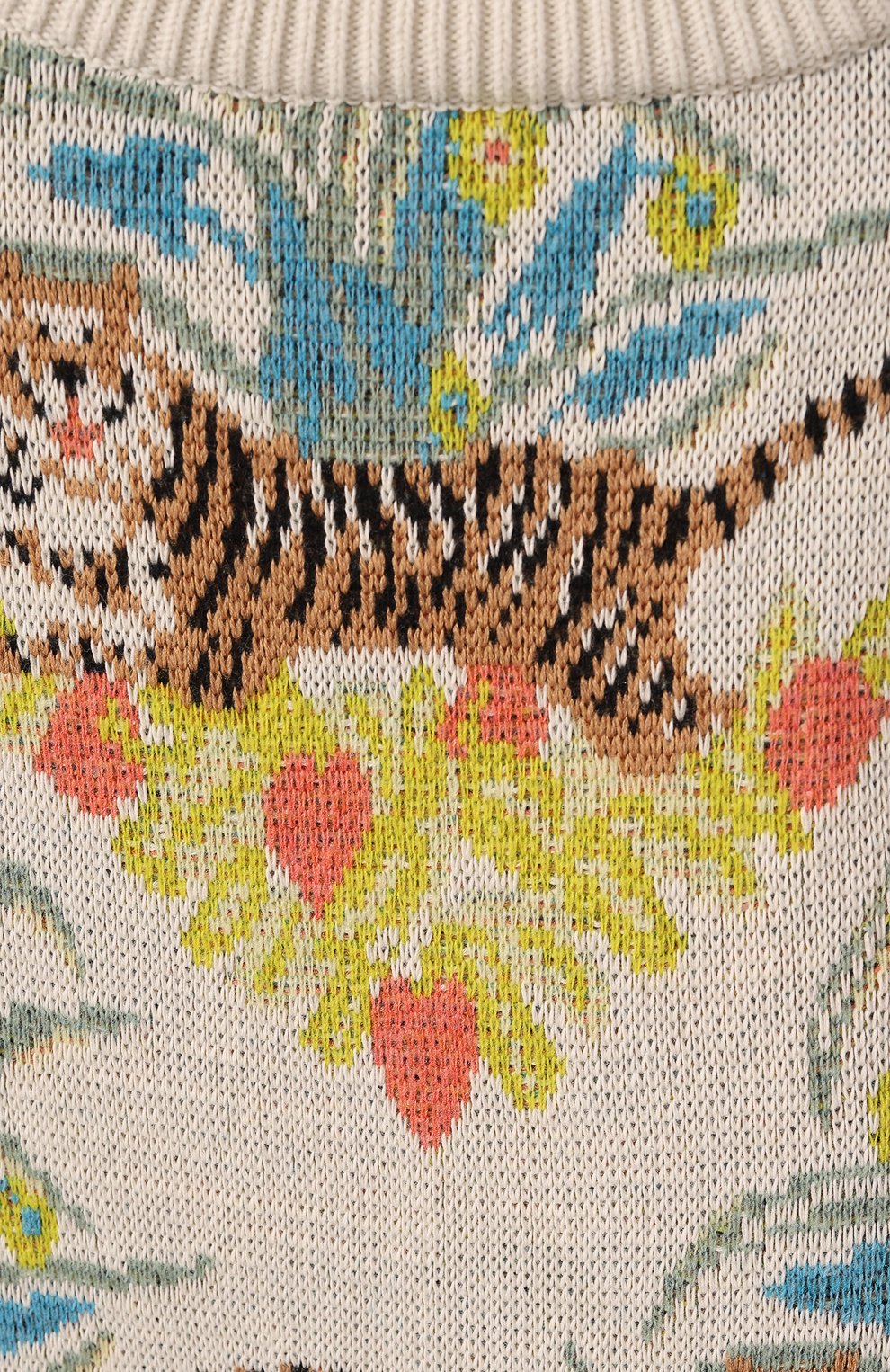 Свитер из шерсти и хлопка GUCCI, арт. 687164 XKB8R, фото 5