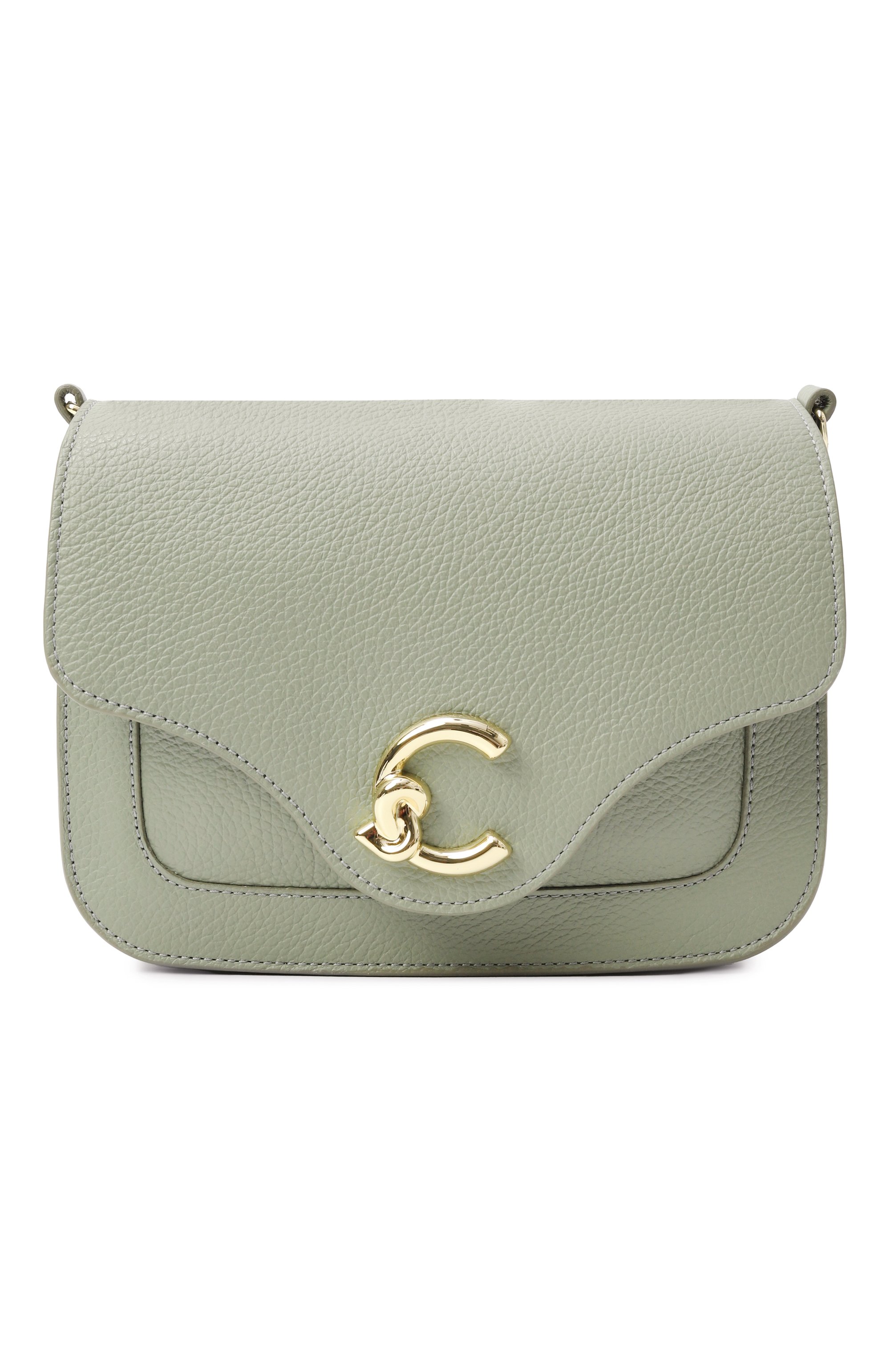 Сумка c-me small COCCINELLE светло-зеленого цвета по цене 37800 руб., арт. E1SSL150101, фото 1 Сумка c-me small COCCINELLE, арт. E1SSL150101, фото 1