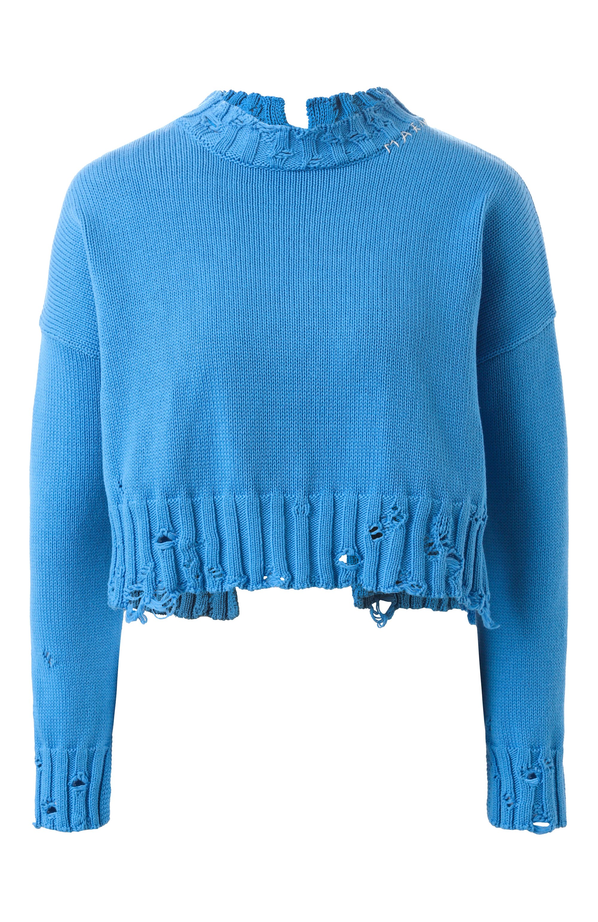 Хлопковый свитер MARNI, арт. GCMD0579A0/UFC652, фото 1