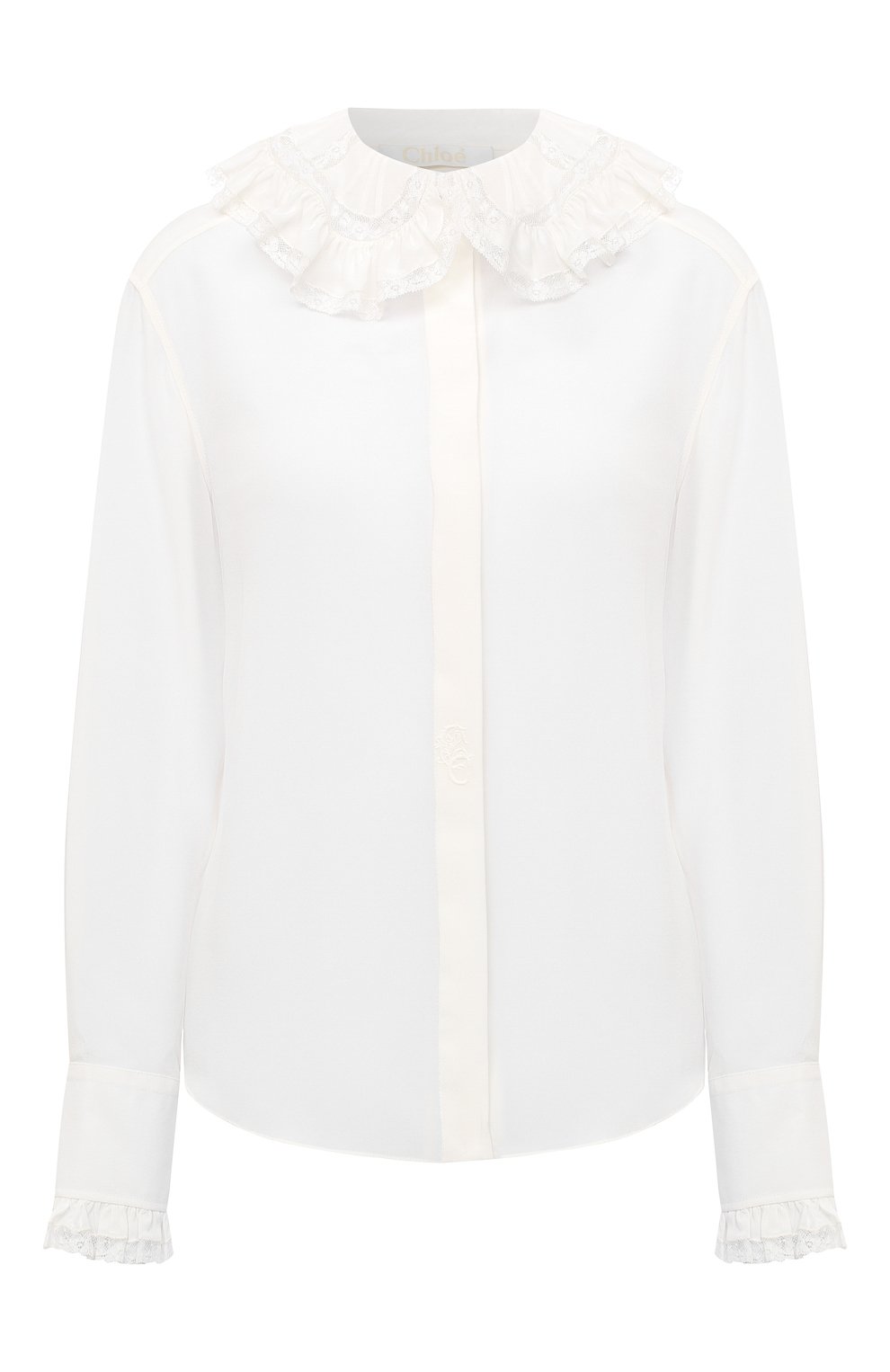 Шелковая рубашка CHLOÉ, арт. CHC21SHT04004, фото 1