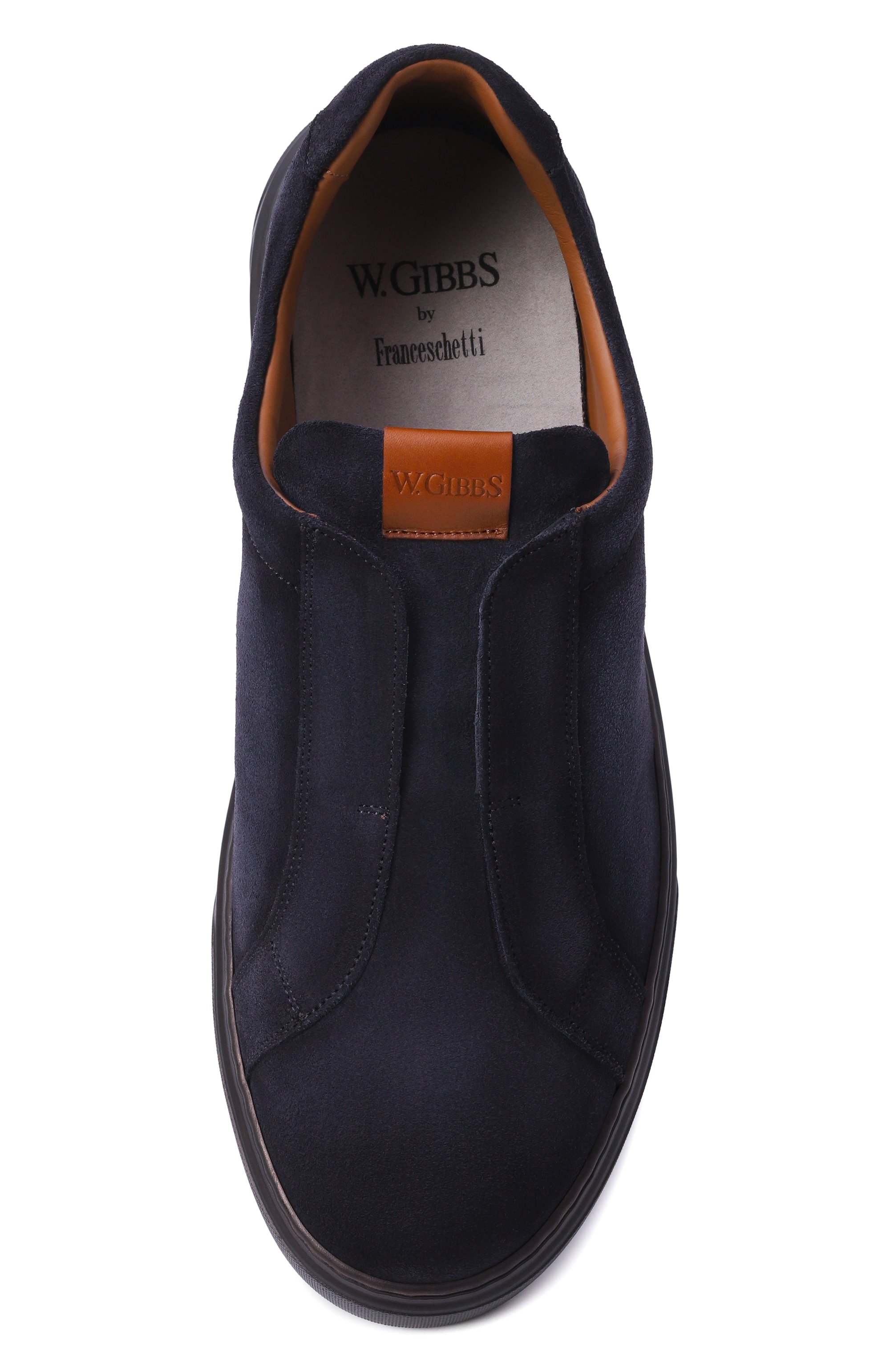 Замшевые кеды W.GIBBS темно-синего цвета по цене 45600 руб., арт. 2259054/CAM0SCI0 RAIN, фото 6 Замшевые кеды W.GIBBS, арт. 2259054/CAM0SCI0 RAIN, фото 6