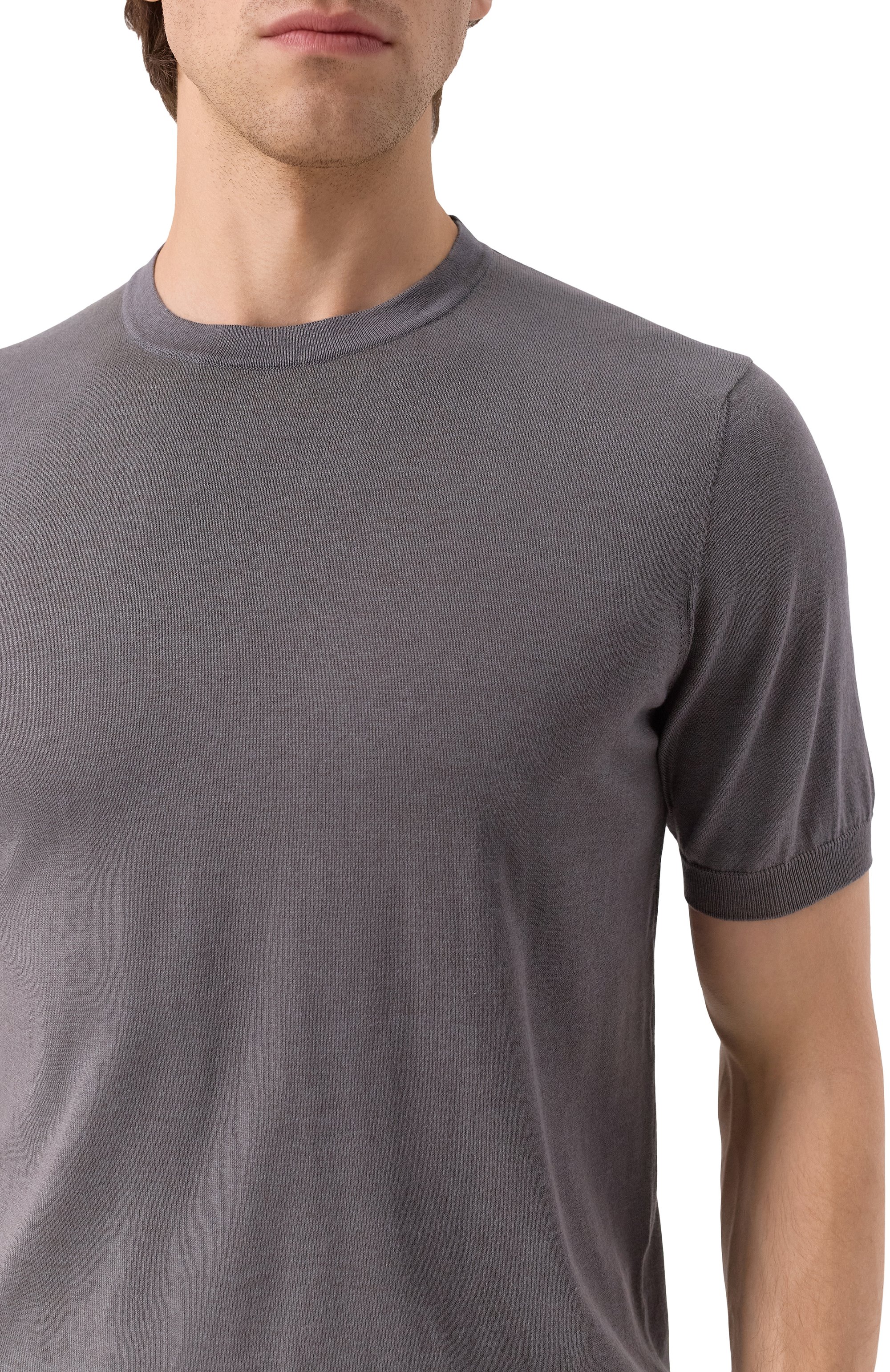 Джемпер из шелка и хлопка CORNELIANI, арт. 25M550-2525165, фото 5