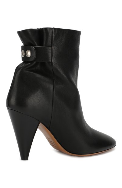 Кожаные ботильоны lystal ISABEL MARANT, арт. LYSTAL/B00394-19H002S, фото 4