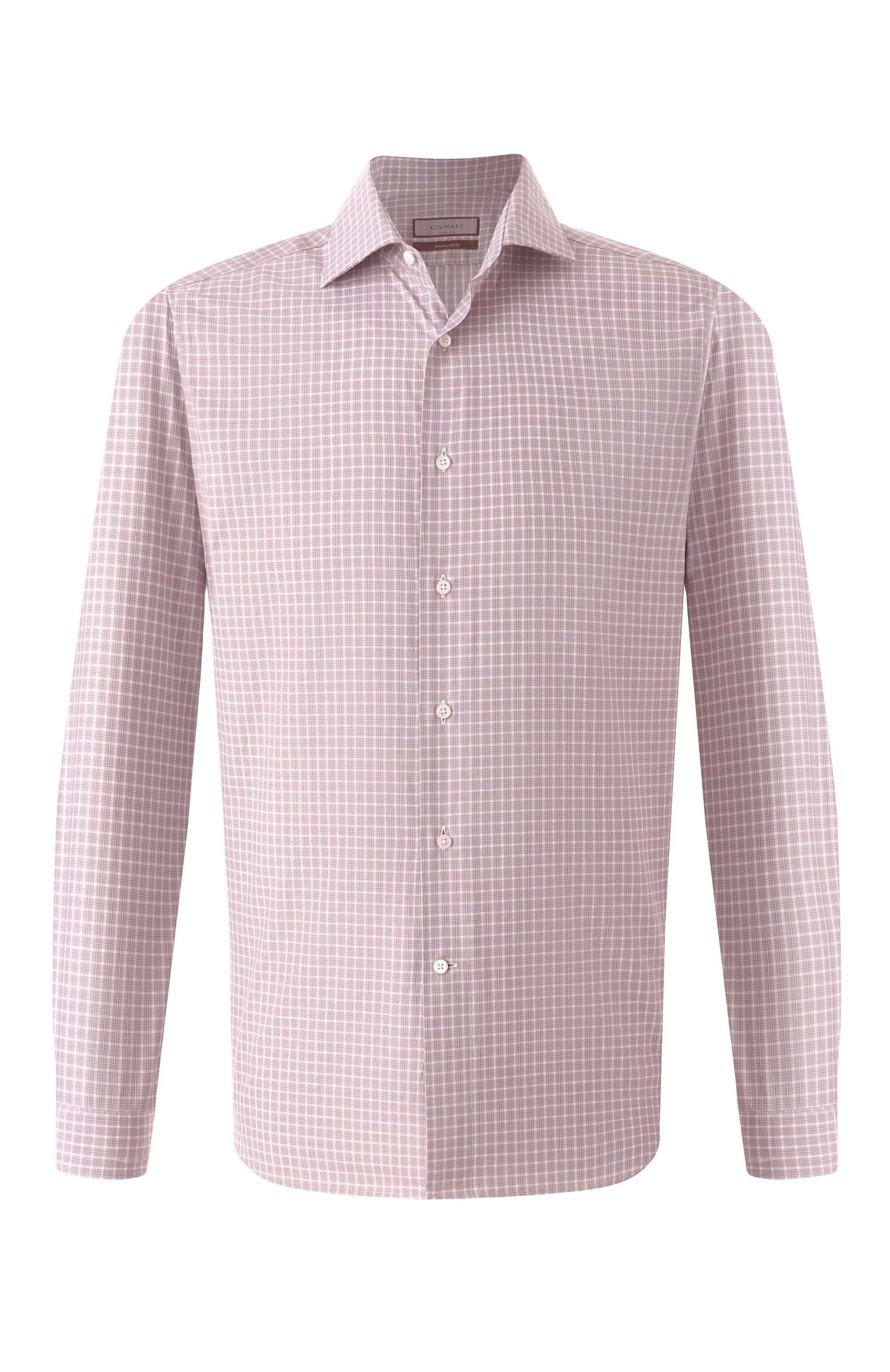 Хлопковая рубашка CANALI, арт. NCLX098/GR03304, фото 1