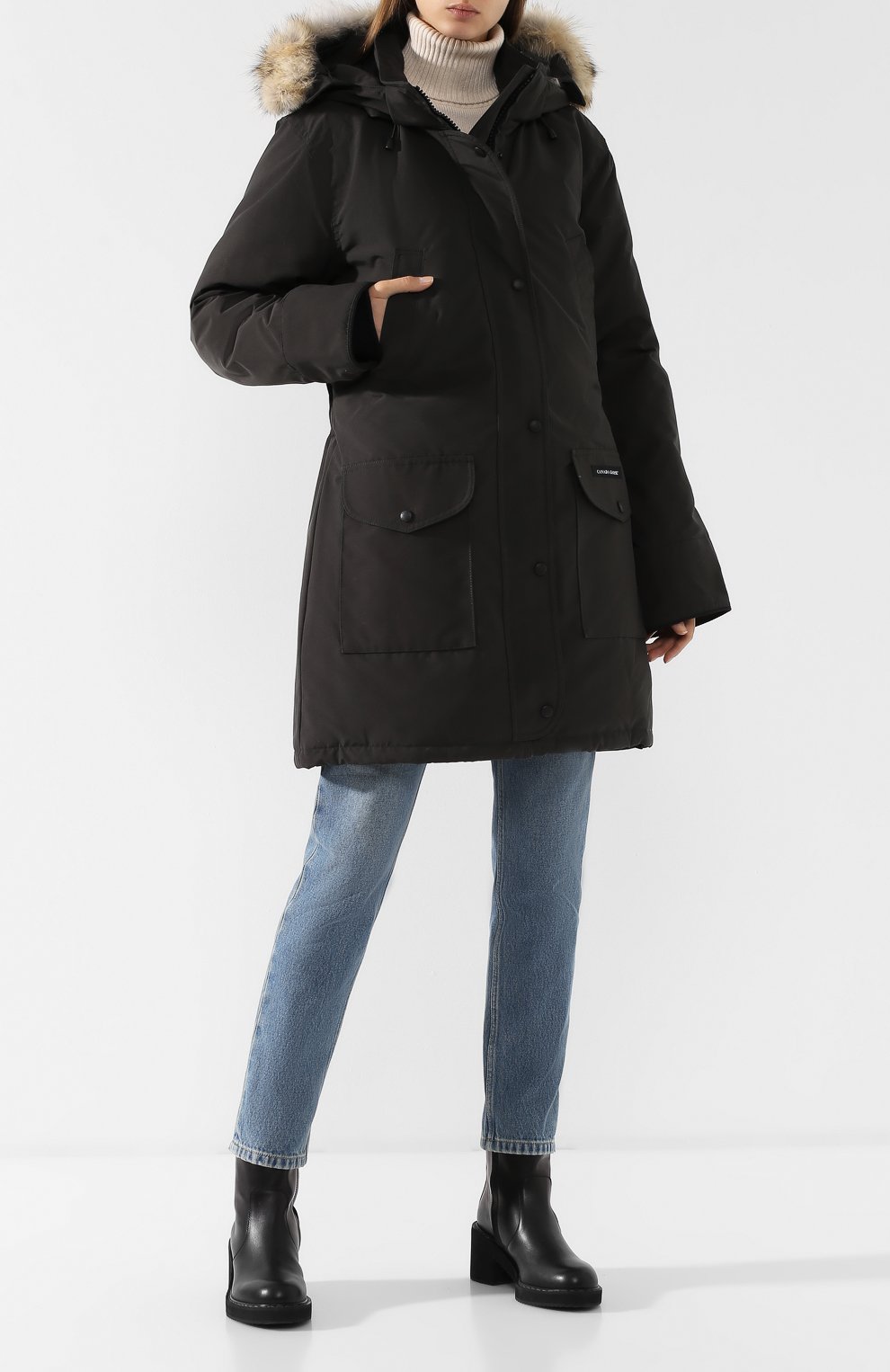 Парка trillium CANADA GOOSE темно-зеленого цвета по цене 127500 руб., арт. 6660L, фото 2 Парка trillium CANADA GOOSE, арт. 6660L, фото 2
