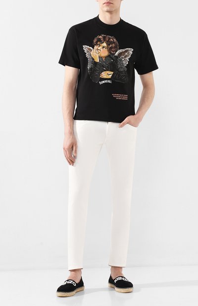 Замшевые эспадрильи KENZO, арт. FA55ES178L56, фото 2