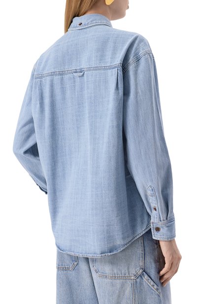 Джинсовая рубашка DUNST, арт. UDSH5A101B1, фото 4