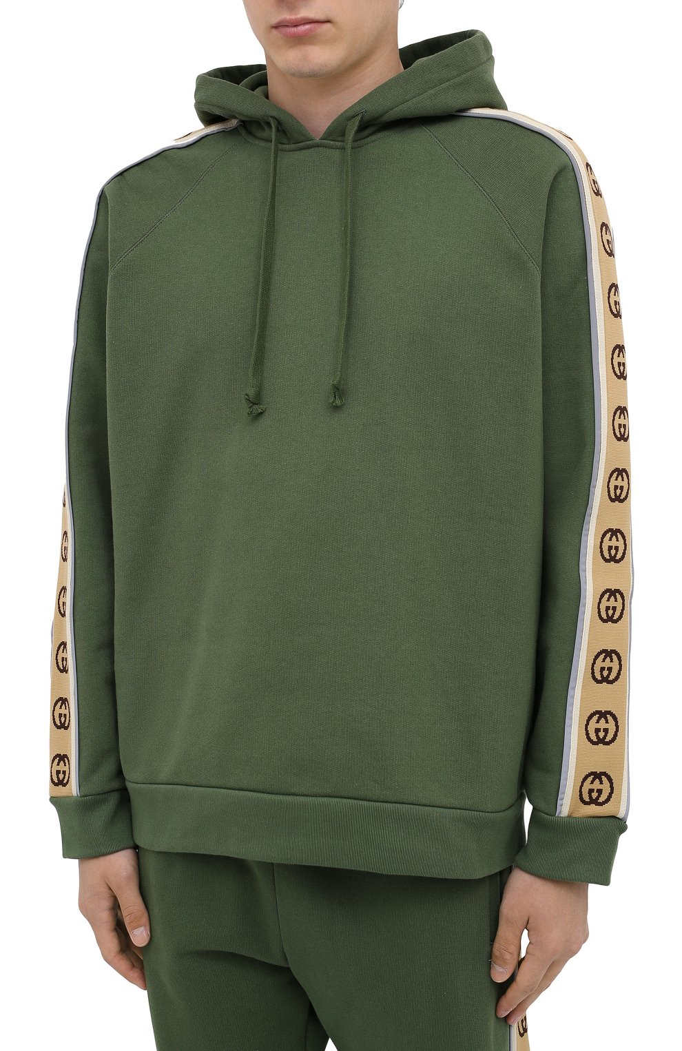 Хлопковое худи GUCCI, арт. 596230/XJBUW, фото 3