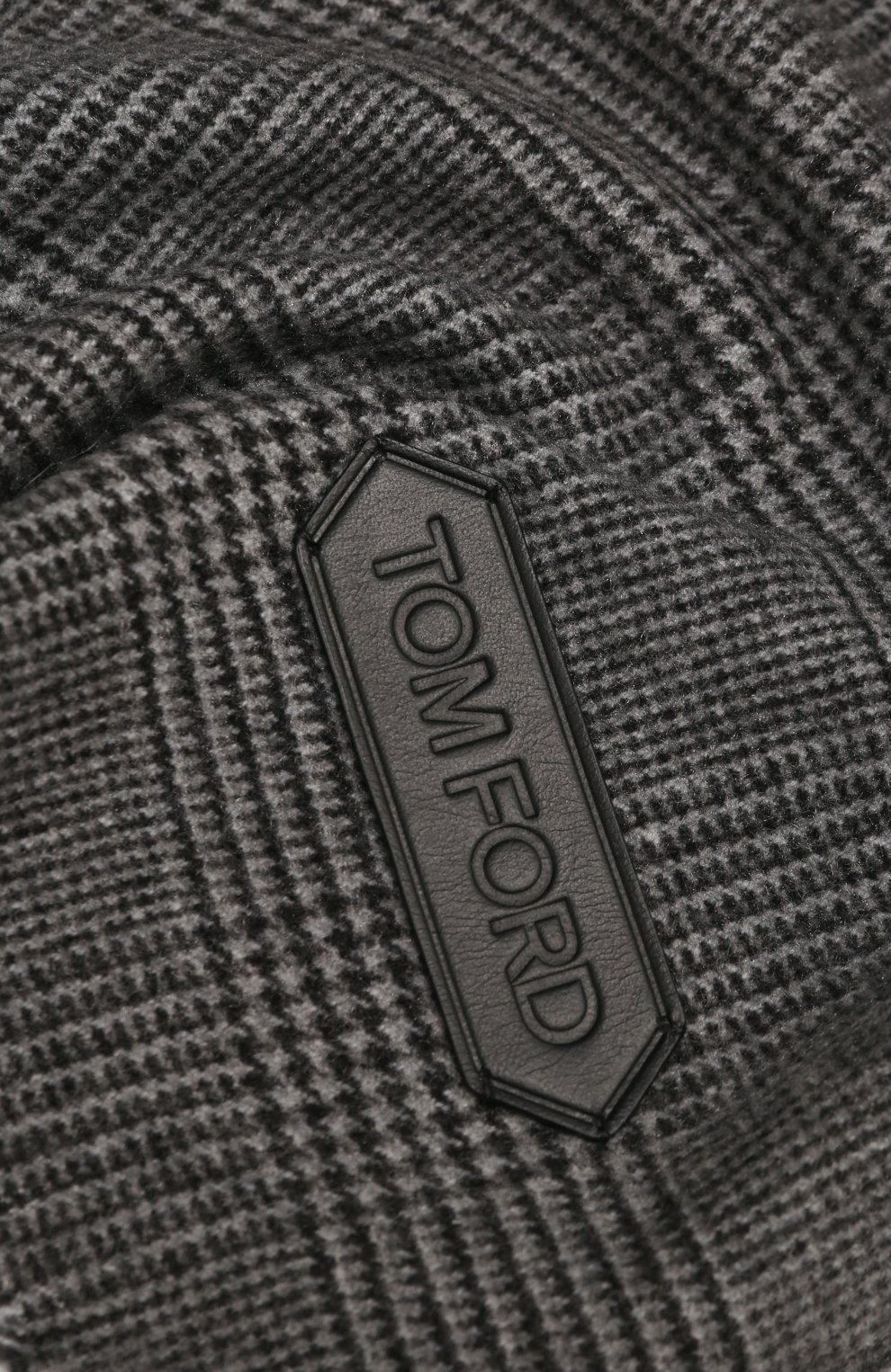 Шарф TOM FORD темно-серого цвета по цене 54250 руб., арт. 4TF138/2NBA, фото 3 Шарф TOM FORD, арт. 4TF138/2NBA, фото 3