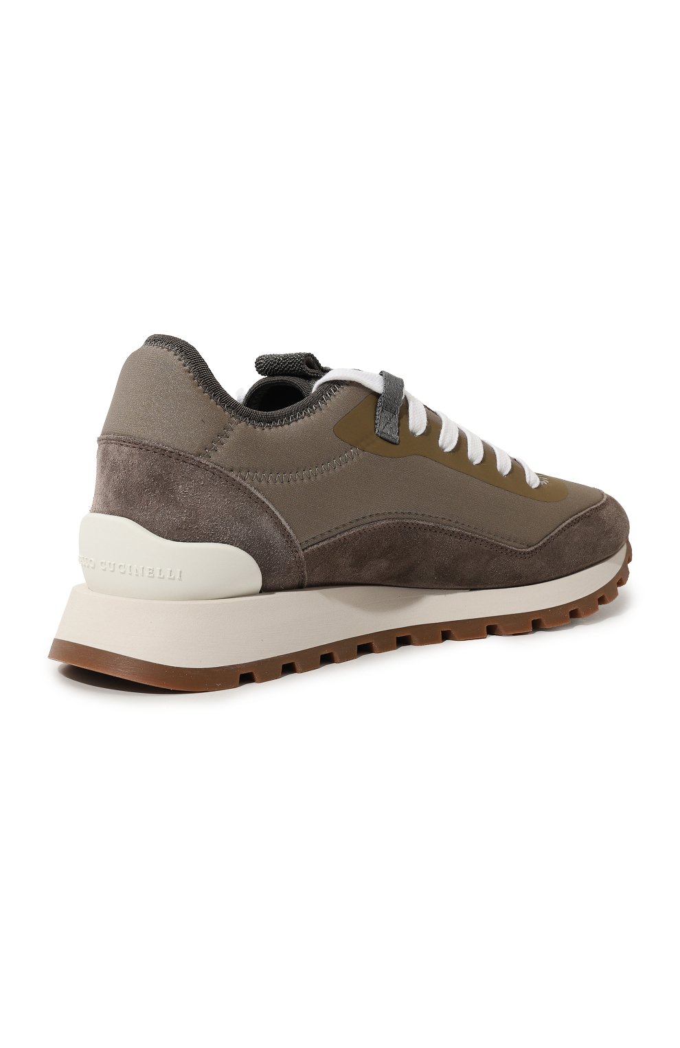 Комбинированные кроссовки BRUNELLO CUCINELLI, арт. MZSFGBP166, фото 5