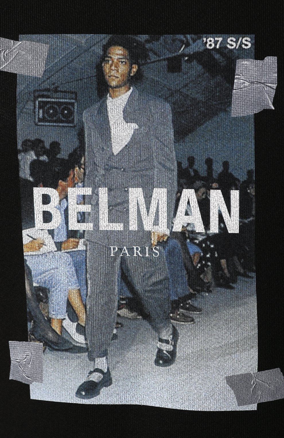 Хлопковое худи DIEGO VENTURINO, арт. SS20-DV FLH BAC, фото 5