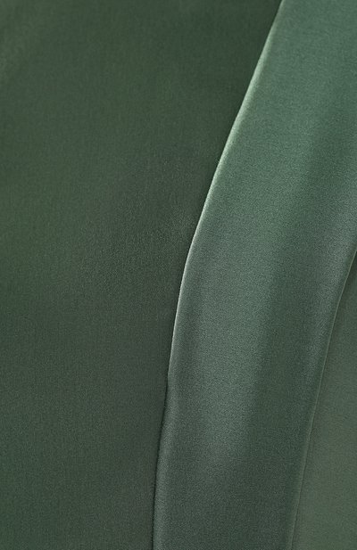 Шелковое платье JM STUDIO зеленого цвета по цене 45950 руб., арт. JMFW1819 10, фото 5 Шелковое платье JM STUDIO, арт. JMFW1819 10, фото 5