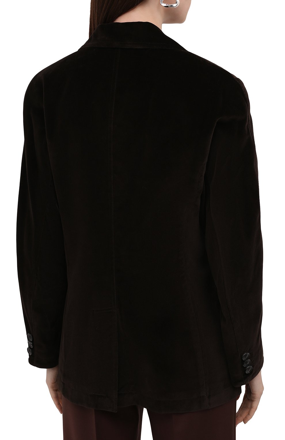 Бархатный жакет LOW CLASSIC, арт. L0W21FW_BZ14DB, фото 4