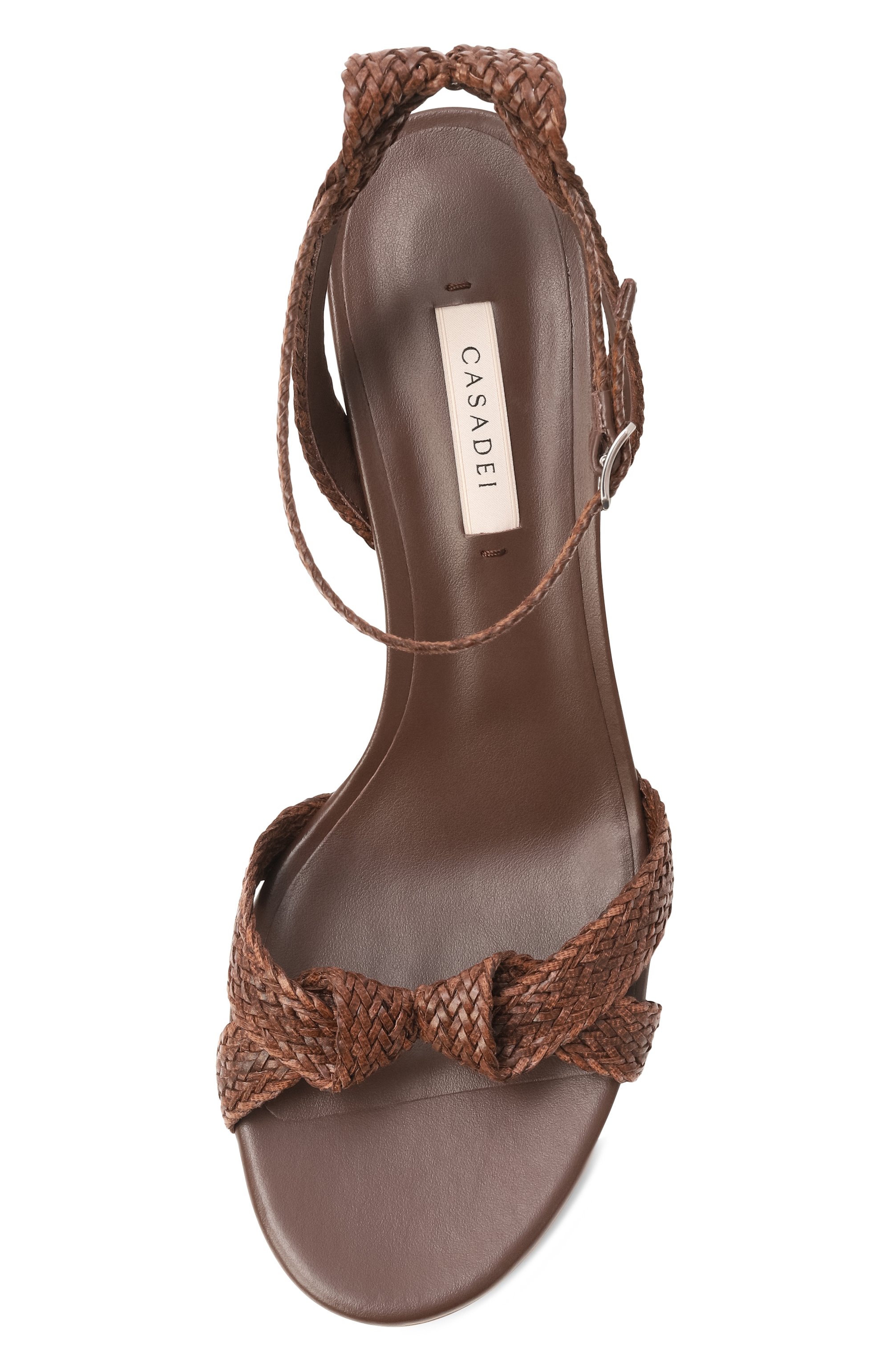 Босоножки julia mariposa 50 CASADEI коричневого цвета по цене 89250 руб., арт. 1L454B0501/C3019, фото 6 Босоножки julia mariposa 50 CASADEI, арт. 1L454B0501/C3019, фото 6