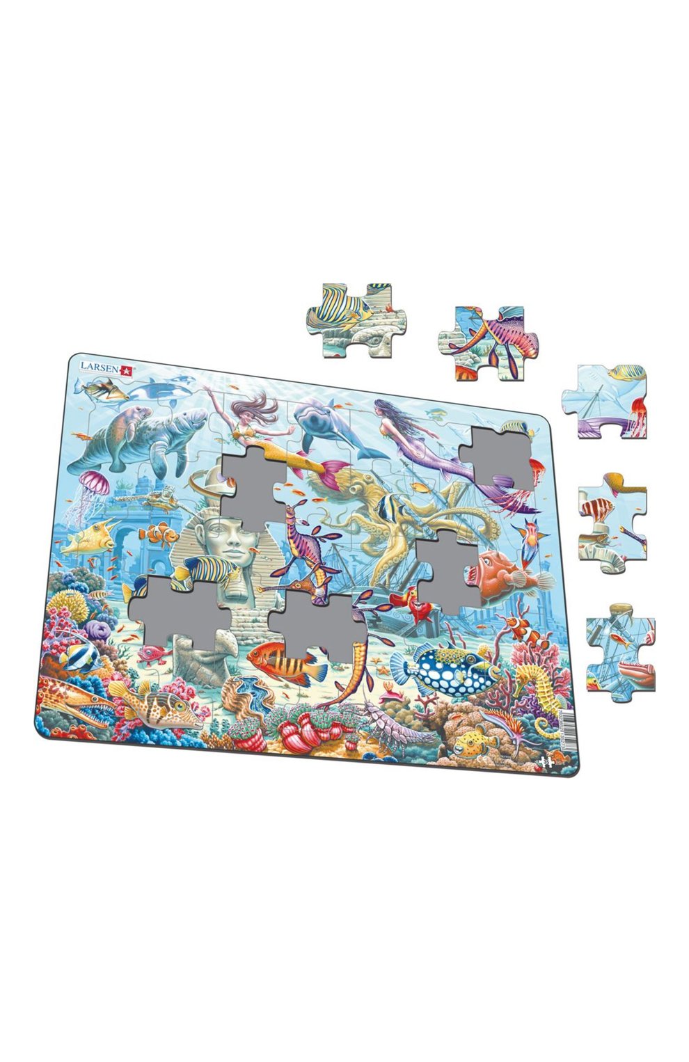 Пазл русалки LARSEN, арт. PG6, фото 2