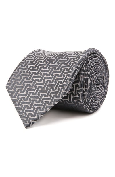 Мужской шелковый галстук ZILLI, арт. 53003/TIE