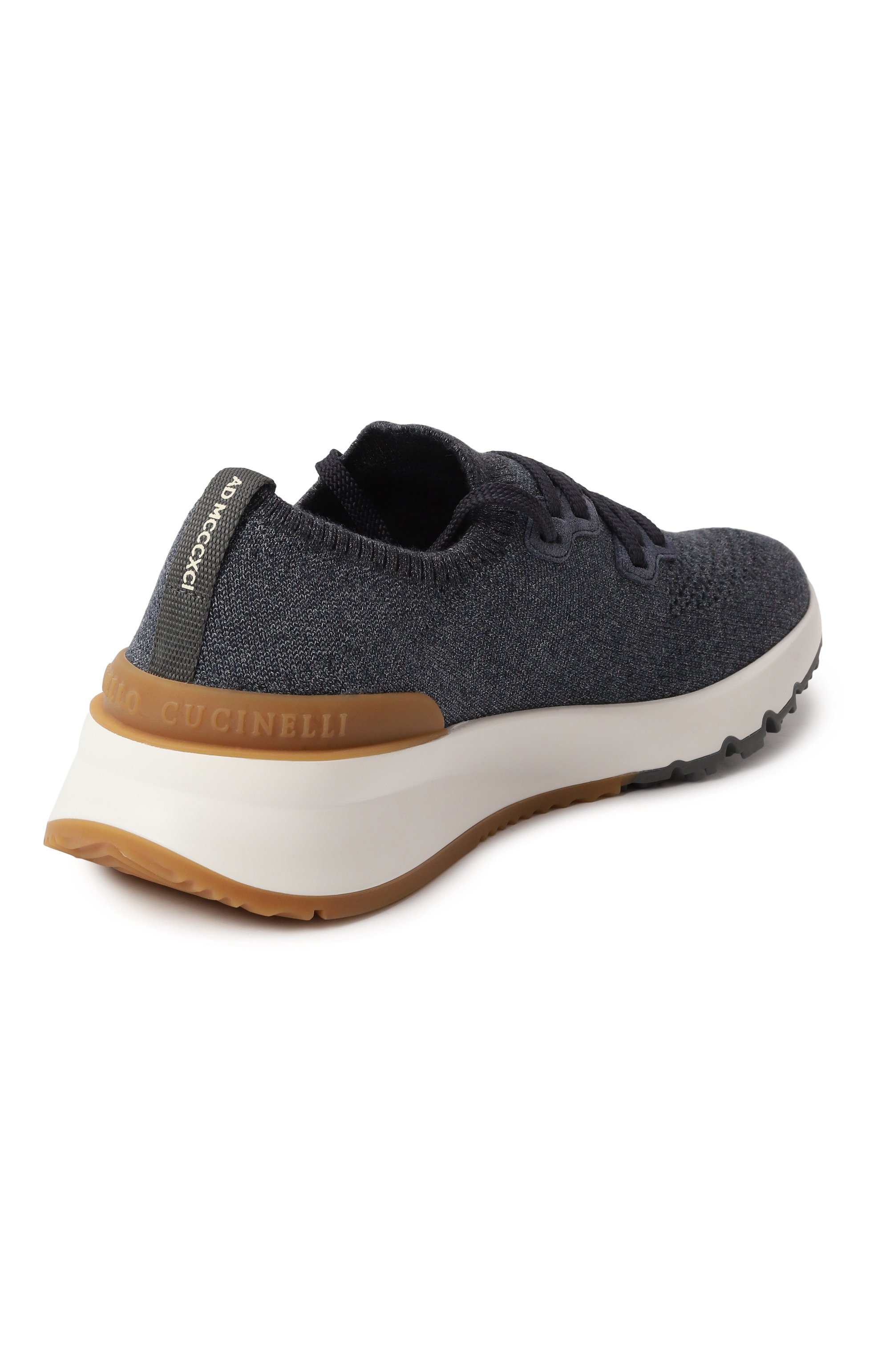 Текстильные кроссовки BRUNELLO CUCINELLI, арт. MZUKIB2051, фото 5