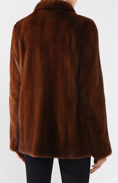 Шуба из меха норки COLOR TEMPERATURE, арт. 359, фото 4