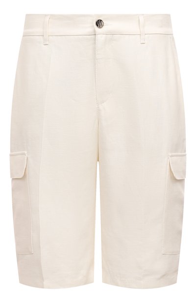 Мужские шорты изо льна и шелка ZILLI, арт. CS611BM0850VZS000