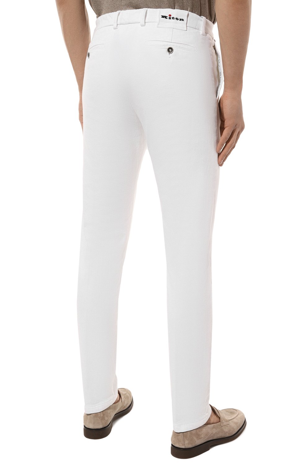 Хлопковые брюки KITON, арт. UFPPEK0602D, фото 4