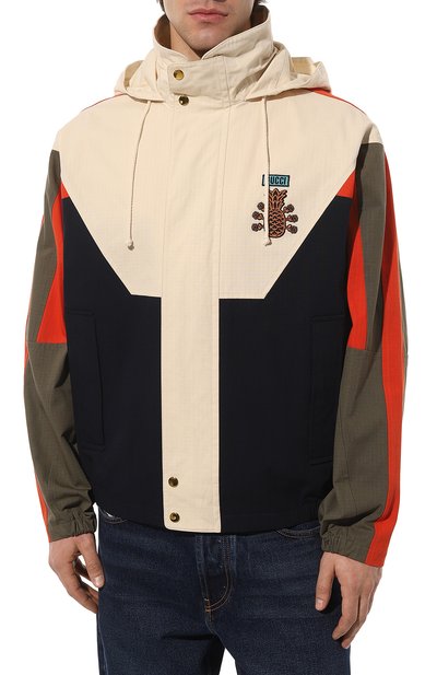 Хлопковая куртка GUCCI, арт. 669142 ZAIEU, фото 3