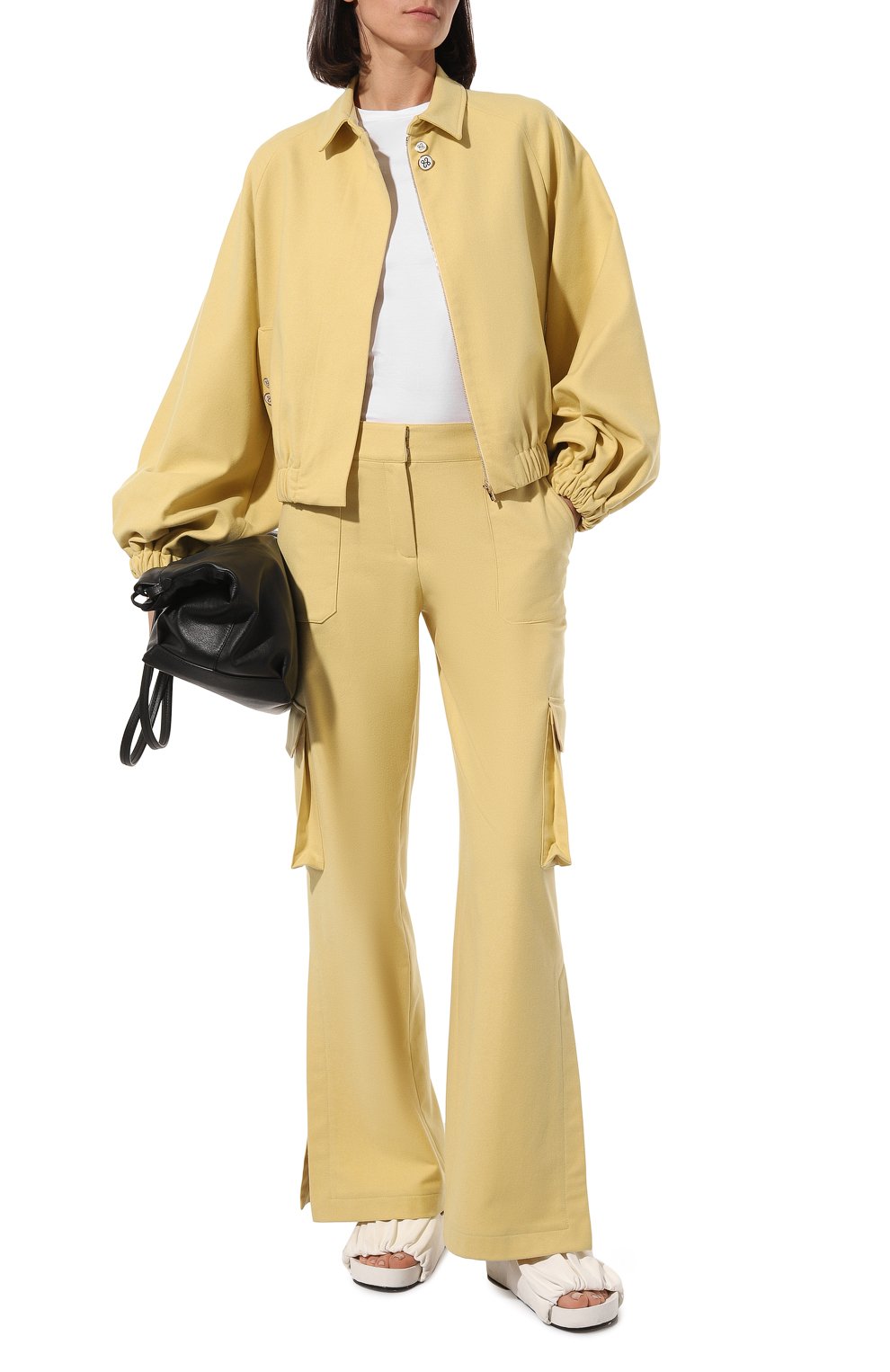 Брюки из шерсти и кашемира AND THE BRAND, арт. P005-2004-801-W24, фото 2