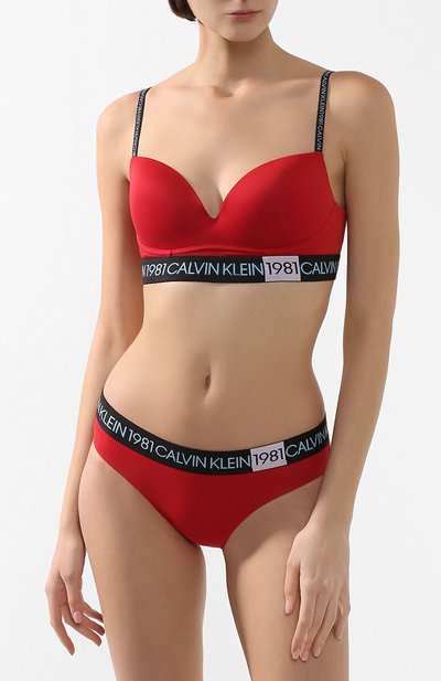 Трусы-слипы CALVIN KLEIN красного цвета по цене 2830 руб., арт. QF5449E, фото 2 Трусы-слипы CALVIN KLEIN, арт. QF5449E, фото 2