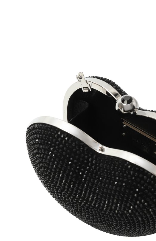 Клатч Crystal Heart Mach & Mach MMCB-BG0020-SUE-BLK Чёрный  MMCB-BG0020-SUE-BLK Фото 5