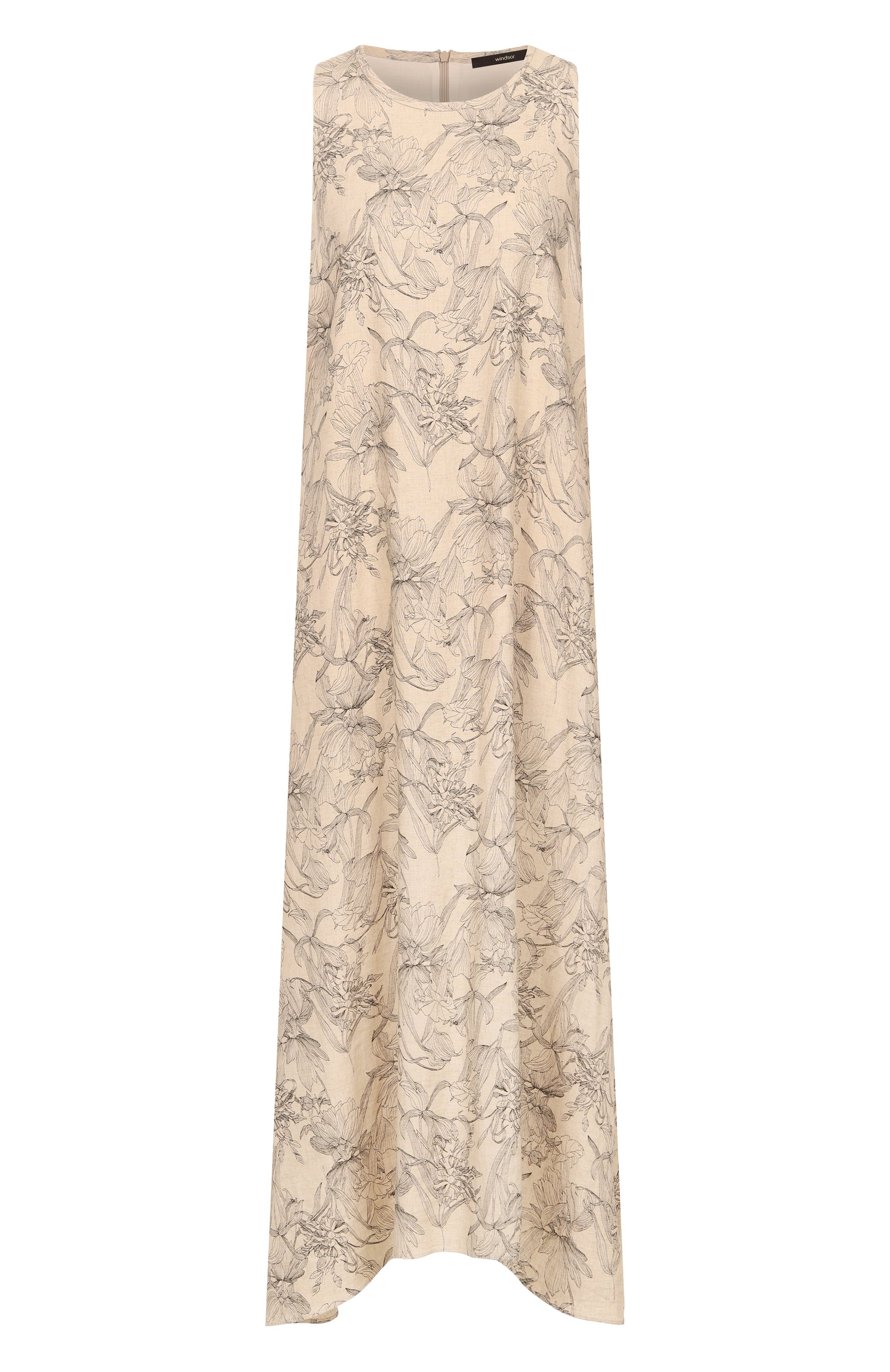 Платье из вискозы и льна WINDSOR, арт. 52 DE547H 10019671/30046646, фото 1