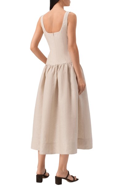 Льняное платье 12 STOREEZ, арт. 131432, фото 4