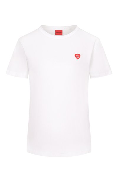 Женская хлопковая футболка HUGO, арт. 50562145